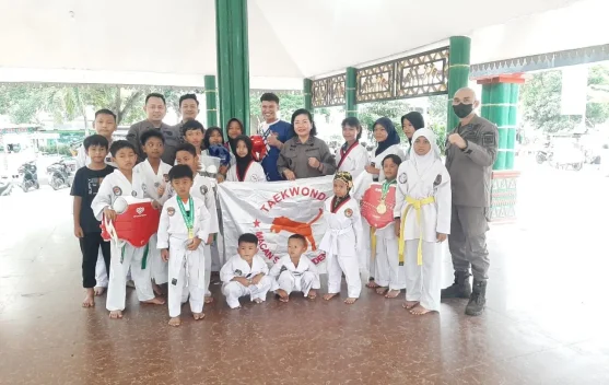 Kajari Pringsewu Apresiasi Atlet Taekwondo