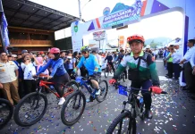 Ribuan Peserta Meriahkan Sriwijaya Ranau Gran Fondo