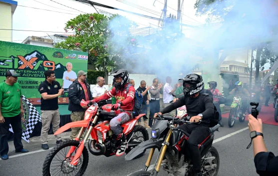 Bobby Nasution Lepas Peserta GIXA North Sumatra 2025