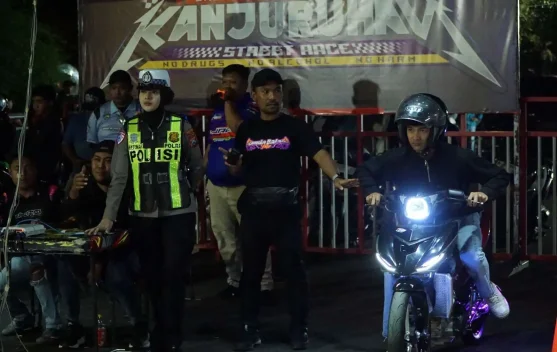 Street Race Kanjuruhan Ramaikan Operasi Zebra