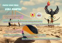 Semifinal Cabor Bola Voli Pasir Digelar Sore Ini