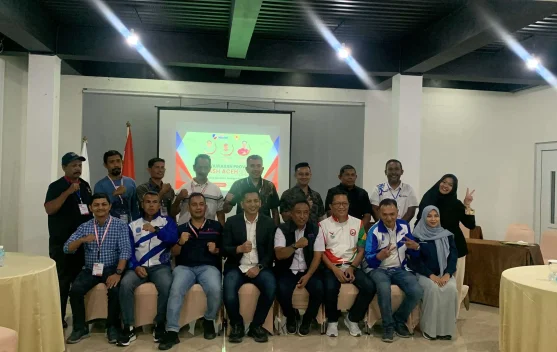  Musprov Squash Aceh Dibuka, ini Pesan KONI