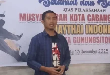 Tekad Wija Bagi Kemajuan Cabor Muaythai Kota Gunungsitoli