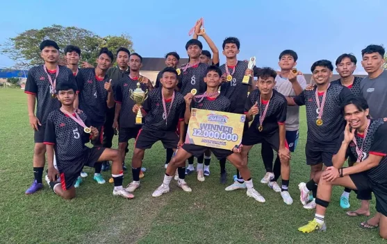 Muda Sebaya Juara Utama Football Charity Sumatera 2025