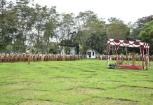 Pemkab Kapuas awali tahun baru dengan Apel Gabungan 
