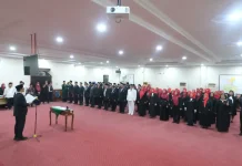 Wakil Wali Kota Tanjungbalai Lantik 81 Pejabat 