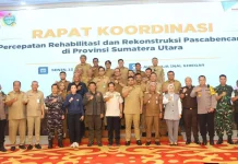 Masinton Hadiri Rapat Koordinasi Percepatan Rahabilitasi Pascabencana Sumut
