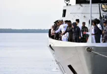 Tabur Bunga Warnai Peringatan Pertempuran 1946 di Kumai