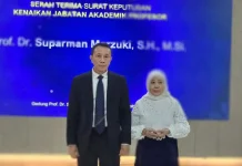 Suparman Marzuki, Profesor Baru UII Bidang Ilmu HAM