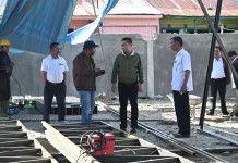 Bupati Humbang Hasundutan Tinjau Pembangunan KDMP Lintongnihuta Paranginan