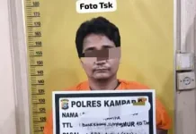 Residivis Pencurian Gas Diamankan Polres Kampar