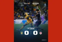 Skor Kacamata Tutup Laga Panas UANL Melawan Toluca