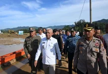 Pemkab Humbahas Ikuti Groundbreaking Penanganan Bencana Sektor Pertanian 