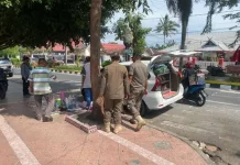 Satpol PP Perketat Pengawasan PKL di Jalan Sutan Syahrir