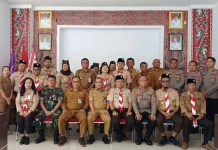 Bupati Humbahas Buka Muscab Gerakan Pramuka Tahun 2026