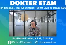 Konsistensi Kunci Utama Jaga Kesehatan Jiwa 2026